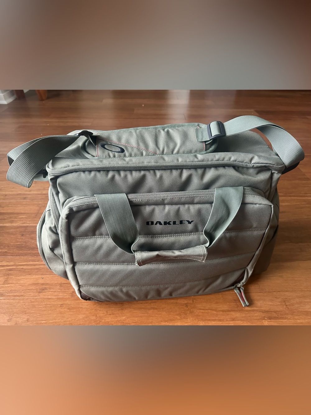Oakley Men's Olive Laptop Briefcase Bag